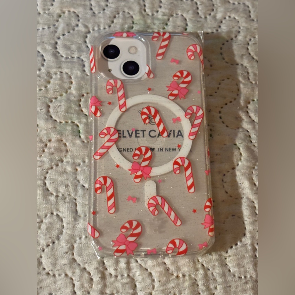 Velvet Caviar Peppermint Princess Iphone 15 Case